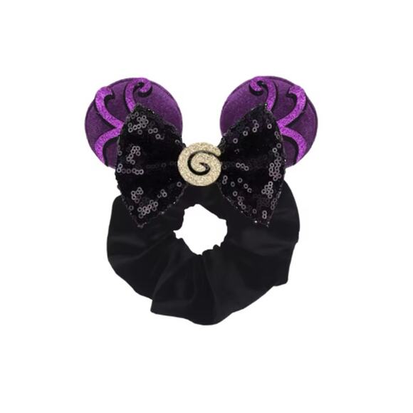 Ariel and Ursula Scrunchie with Mouse Ears - Picture 2 of 3